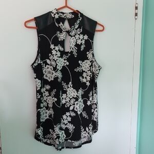 Colori Floral Oriental Style Top